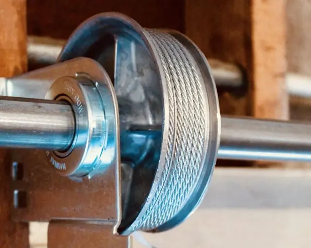 Garage door cable repair