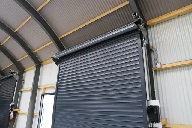 Rolling steel doors