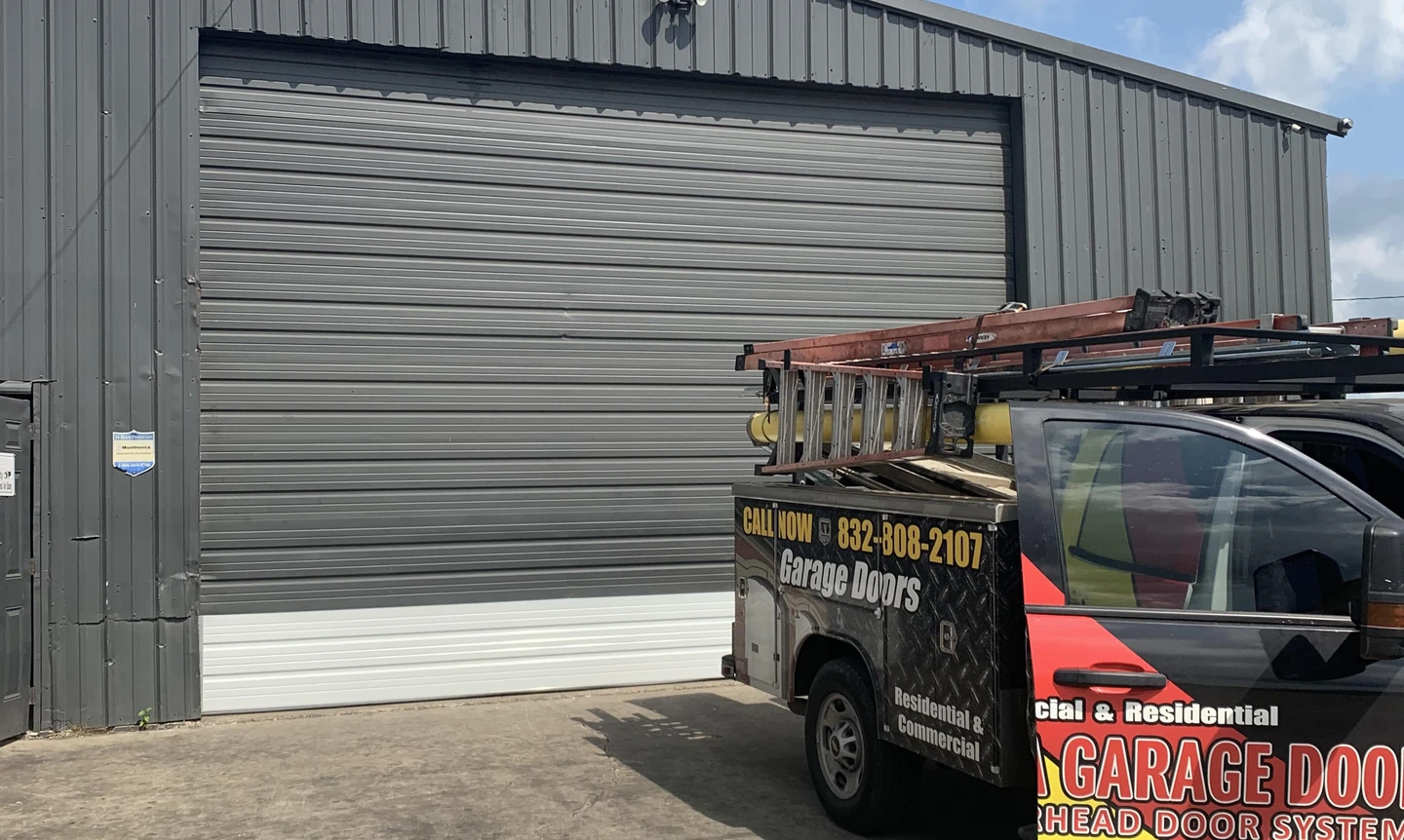 Commercial overhead door repair